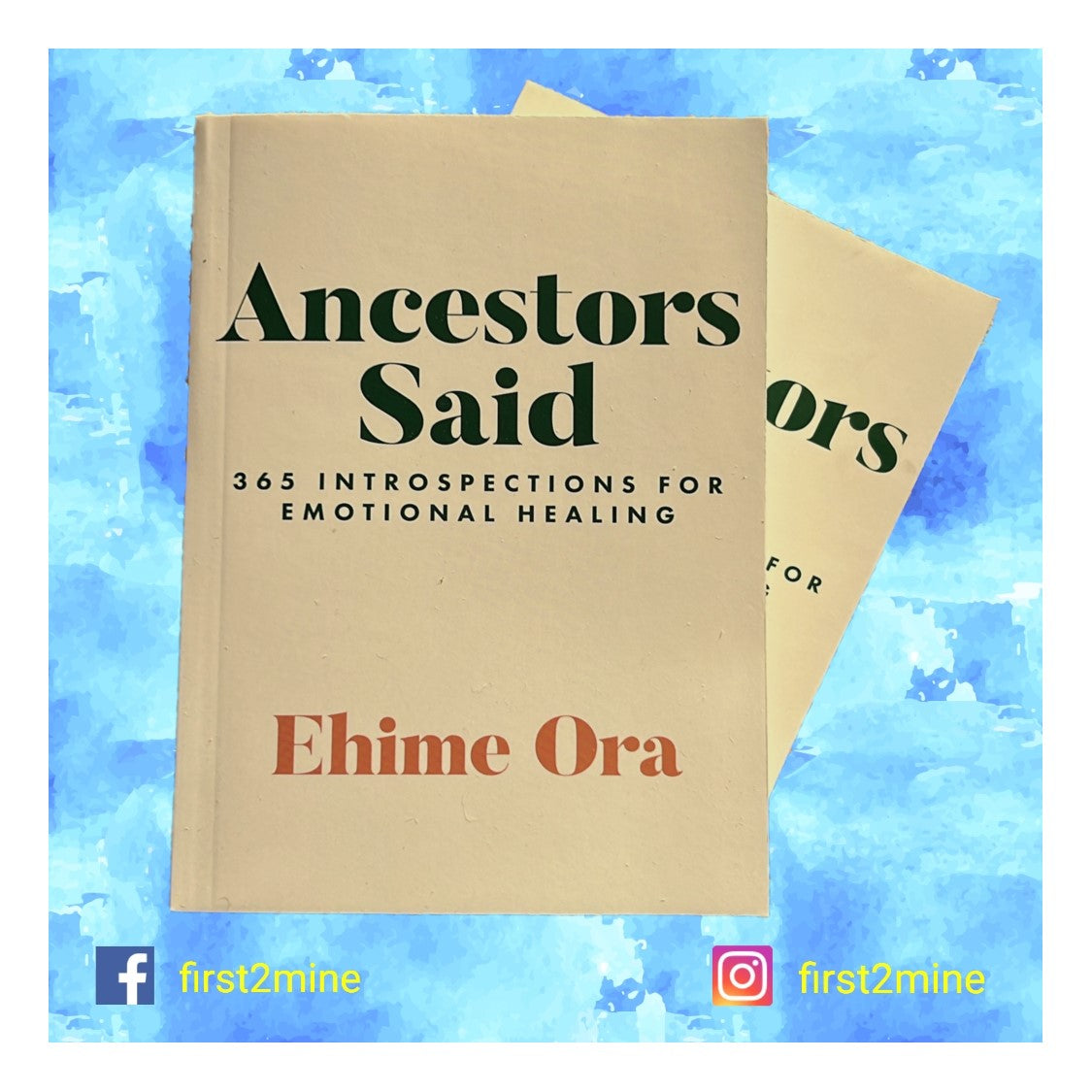 Ancestors Said: 365 Intropections for Emotional Healing (Pre-order)