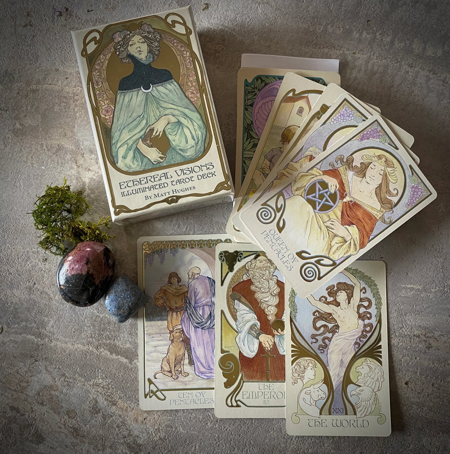Ethereal Visions Illuminated Tarot Cards (Preorder)