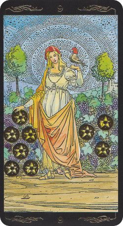 Golden Universal Tarot Deck