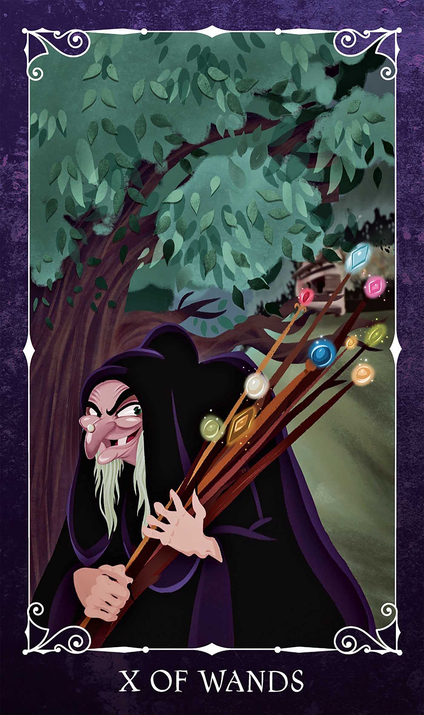 Disney Villains Tarot Deck and Guidebook